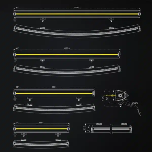 Siberia XP LED Bar DRC - 50 inch - Afbeelding 6