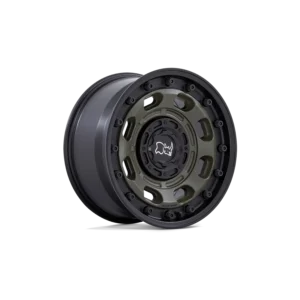 Atlas Rim Set (5x rims) - Olive Drab Green with Black Lip