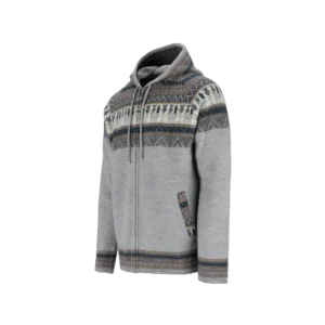 Alpaca Hoodie - Hellgrau