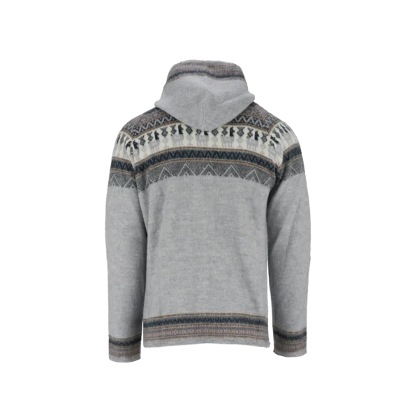 Alpaca Hoodie - Hellgrau – Bild 4