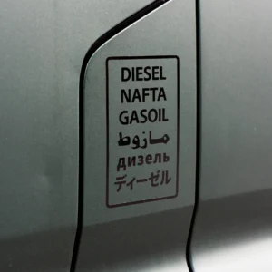 Diesel Voertuig Sticker