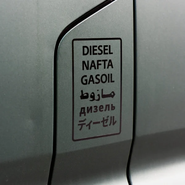 Diesel Voertuig Sticker